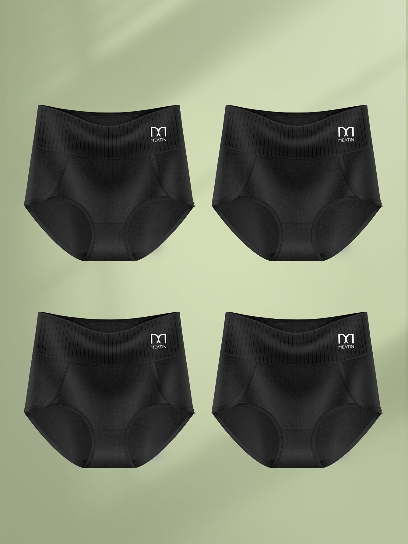 ShapeLuxe™ - 6-pakning pustende og komfortable truser med høy midje og magestøtte